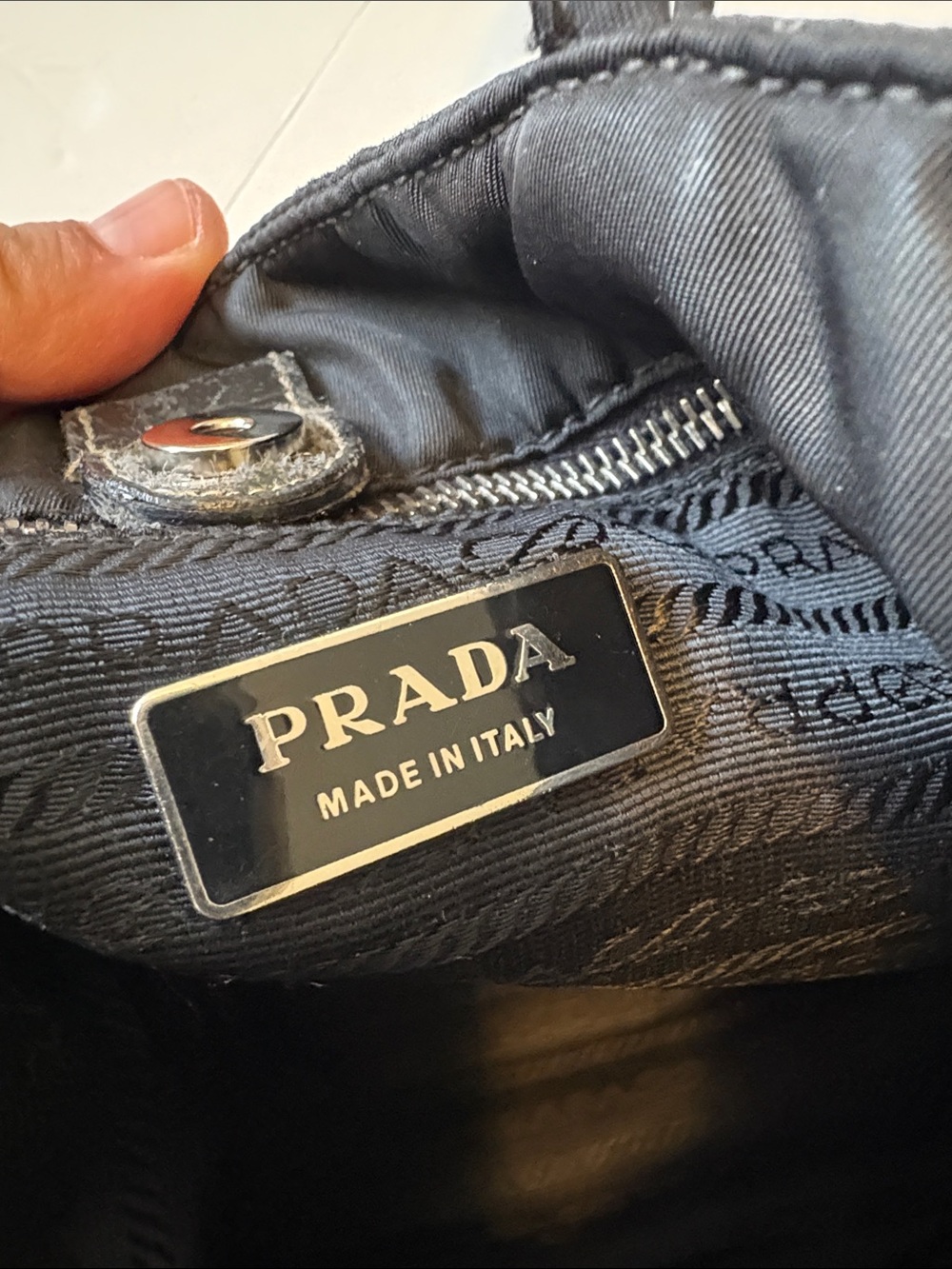 Prada Black Nylon Tote - Picture 7 of 14